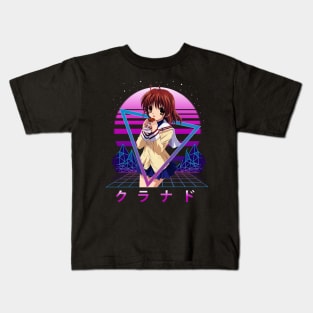 Funny Art Nagisa Clannad Japanese Anime Kids T-Shirt